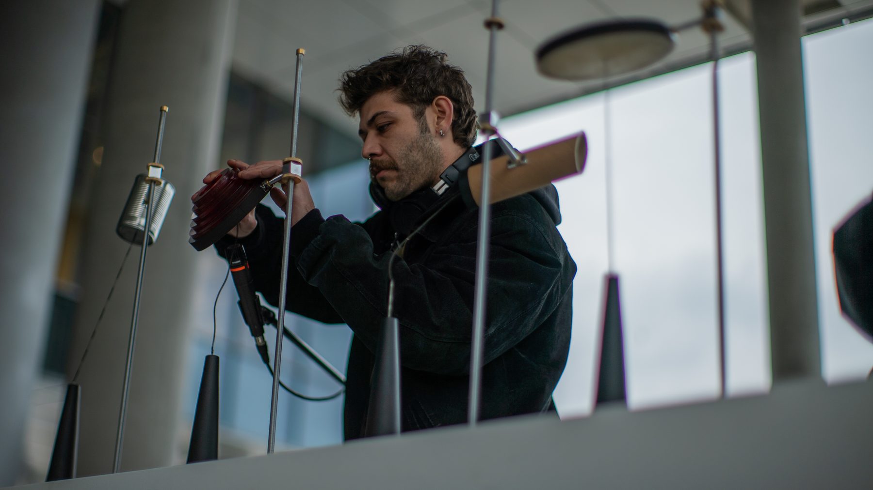 E. Berhan Yildiz recording Acoustic iO